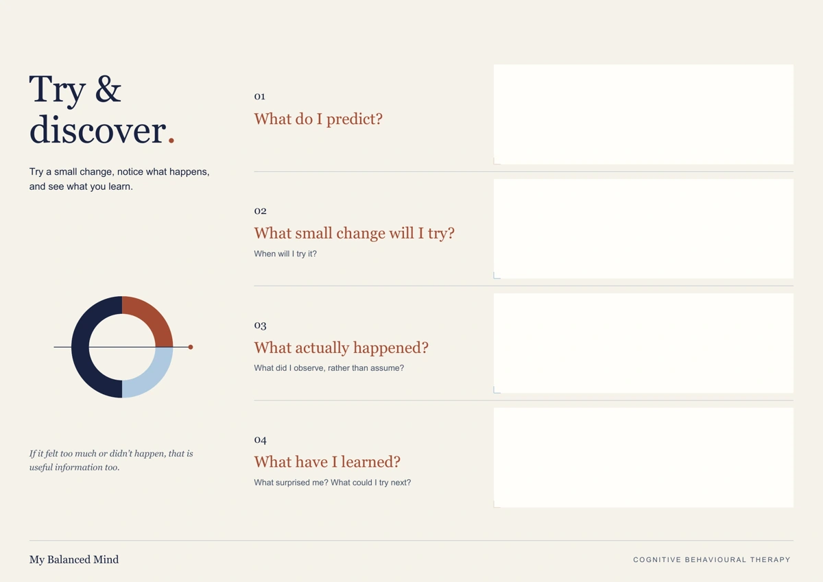 Preview of Try & Discover
